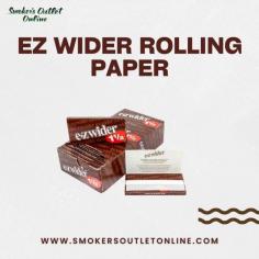 Buy EZ Wider Rolling Paper from Smoker's Outlet Online

Looking for a smooth and natural rolling experience? Buy EZ Wider Rolling Paper from Smoker's Outlet Online. Made from unbleached organic hemp, these 1½ size papers are perfect for easy rolling or creating wider rolls. Each pack contains 24 papers, providing an ideal balance of quality and convenience for those who prefer a more natural smoking experience. For more information, visit our website.

https://www.smokersoutletonline.com/ryo-supplies/rolling-paper/brands/ez-wider.html