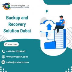 Discover top-notch backup and recovery solution providers in Dubai, offering reliable, secure, and efficient data protection services. VRS Technologies LLC offers the best providers of Backup and Recovery Solutions Dubai. Contact us: +971-56-7029840 Visit us: https://www.vrstech.com/backup-and-recovery-solutions-dubai.html