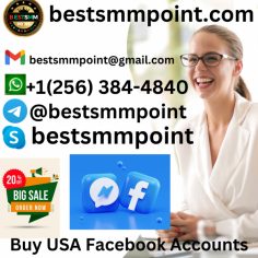 
Buy USA Facebook Accounts
24 Hours Reply/Contact
Email:-bestsmmpoint@gmail.com
Skype:–bestsmmpoint
Telegram:–@bestsmmpoint
WhatsApp:-+1(256) 384-4840
https://bestsmmpoint.com/product/buy-usa-facebook-accounts/

