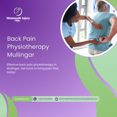 Looking for a Back Pain Physiotherapy Mullingar? Contact us for specialized treatment

If you are constantly searching for a reliable Back pain physiotherapy in Mullingar then Westmeath Injury Clinic can be an ideal option for you. We offer a customized treatment plan to each client for our services including Deep Tissue Massage Mullingar, treatment for pain relief, or any other sports injuries.