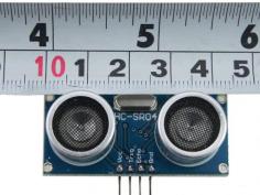 This Ultrasonic sensor Range Finder is a very popular sensor which is found in many applications where it requires to measure distance and detect the objects.
The module has two eyes like projects in the front which forms the Ultrasonic transmitter and Receiver. The HC-SR04 ultrasonic sensor uses sonar to determine the distance to an object like bats or dolphins do.