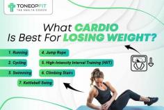 
Weight loss is a combination of how much you eat and how much you move. The best cardio for weight loss can promote it in various ways, including increasing calorie expenditure (how many calories your body burns),