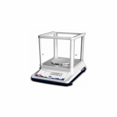 Labtron Standard Analytical Balance is a portable high-speed balance with a weighing capacity of 0.004 g to 110 g. It features an 80 mm or 90 mm pan size a durable cast aluminum cover load cell sensor green LED display sliding glass windscreen and printer connectivity.
