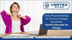Chronic Fatigue Syndrome (CFS) poses significant challenges due to its persistent and overwhelming nature, often leaving individuals feeling exhausted despite adequate rest. In Edmonton, physiotherapy programs have become an essential part of managing this condition,To More:https://mintloungeseattle.com/daily-physiotherapy-for-chronic-fatigue-syndrome-gentle-exercises-for-energy/,(825) 525-2852, 

#edmontonphysio #edmontonphysiotherapy #edmontonphysiotherapyclinic #physicaltherapyedmonton #physioedmonton #physiotherapistedmonton #physiotherapyclinicsedmonton #physiotherapyedmonton #physiotherapysouthedmonton #physiotherapyedmonton #mvaphysiotherapyedmonton  #physiotherapyforhorseriders #telerehabilitation  #vertexphysiotherapy #physiotherapyedmonton