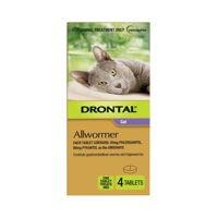 Drontal for cats is a broad spectrum Allwormer tablet for killing and controlling intestinal worms in cats. The tablet used as a single treatment treats tapeworm, hookworm and roundworm infections in kittens and cats. Used every 3 months, Drontal not only protects your cat from worms, it also helps protect the whole family from the harmful effects of contracting worms from your cat. Get Wormer for Dogs and Cats at lowest price online in Australia at VetSupply