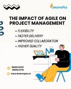 Unlock the full potential of your projects with Agile methodologies. Experience enhanced flexibility, faster delivery, and higher quality through improved collaboration.