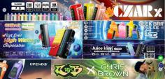 We carry a great collection of the high quality and premium vape brands such as Geek bar, Czar, Lost Angel, Lost Mary, Raz, Tyson, Chris Brown, Kangvape, Lost Vape Orion Bar, North Vape, Pillow Talk, iJoy Bar, Vozol, Oxbar, Upends, & so many more. We also carry many E-liquid Brands such as Twist, Cloud Nurdz, Keep it 100, Monster Vape, Juice Head, Airfactory, Coastal Clouds, and many more.