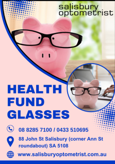 Health Fund Glasses - Salisbury Optometrist

When you're having trouble with your vision, it's smart to see a specialist. After your check-up, you'll probably need glasses. The good news is that Salisbury Optometrist provides Health Fund glasses, so you are covered no matter what type of glasses you need. We will customise your prescription glasses to fit your exact lens type, power, and material requirements, ensuring you get the perfect specs for your vision.