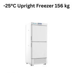 Labtron-25°C Upright Freezer is a 450 L microprocessor controlled upright type unit unit with a temperature range of -10 to -25 °C and direct cooling with manual defrost. It features eco-friendly refrigerant, low maintenance, a digital display, an advanced alarm system, and efficient refrigeration.
