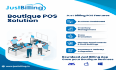 Create a smooth customer experience and easily adjust to evolving expectations using the Just Billing Boutique POS Software, customized specifically for your retail clothing store.

