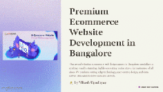 Indglobal Digital is one of Bangalore's top e-commerce application development service providers. Learn about the importance of using the latest innovations to increase productivity with Indglobal Digital. Our e-commerce products provide the best features and standard utilities while remaining lightweight and fully customizable. Visit Us: https://indglobal.in/ecommerce-website-design-in-bangalore/ Contact- +91-974-111-7750 Business Email ID: info@indglobal.in