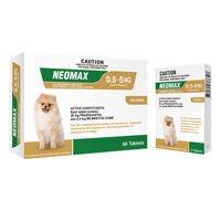 Neomax Allwormer Tablets for Dogs offer comprehensive monthly protection against a wide range of intestinal worms and heartworm. Formulated with the active ingredients milbemycin oxime and praziquantel, the same as in Milbemax Broad-Spectrum Allwormer, the tablets effectively treat and control roundworm, whipworm, hookworm, and tapeworm infections. Additionally, it prevents heartworm for a full one month, ensuring your dog stays healthy and parasite-free.