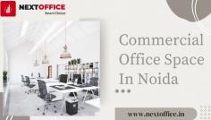 Commercial Office Space in Noida" refers to the leasing or sale of offices in Noida, a major business hub near Delhi. These spaces are strategically located in modern buildings and business parks with easy access to transportation. They cater to various businesses, offering features like high-speed internet, conference rooms, and parking facilities. Noida’s commercial spaces are ideal for startups, small enterprises, and large corporations looking to establish or expand their presence in a dynamic and rapidly growing city.