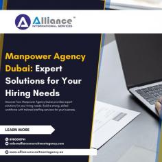 Discover how Manpower Agency Dubai provides expert solutions for your hiring needs. Build a strong, skilled workforce with tailored staffing services for your business.