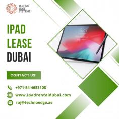 Determine the ideal iPad lease term for your needs by considering usage duration, cost-effectiveness, and technology upgrade frequency. Techno Edge Systems LLC offers iPad Lease Dubai. Contact us: +971-54-4653108 Visit us: https://www.ipadrentaldubai.com/