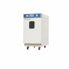  Labtron Ethylene Oxide Sterilizer (80L) is a vertical, constant temperature heating box type sterilizer with a manual door. It sterilizes at 50℃ ± 3℃ and -60 kPa, featuring a 304 stainless steel chamber and carbon steel outer box with baked plastic powder coating. It uses electric heating and offers automatic ventilation. Ideal for effective sterilization.