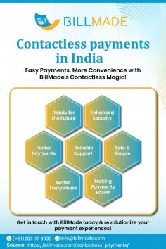 At BillMade, we believe in revolutionizing the way payments are made throughout the world. With our cutting-edge systems for Contactless payments in India, we provide Multi chain stores with a seamless and secure way to transact, eliminating the need for physical cash or card swiping. Our innovative solutions offer speed, convenience, and enhanced safety, making transactions effortless and hassle-free.