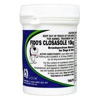 Fidos Closasole Broad Spectrum Wormer For Dogs & Cats is a powerful and highly effective treatment. This top quality wormer oral treatment aids in treating roundworms, hookworms, whipworms, and tapeworms. It comes in a palatable flavour which makes it really easy to dose the pet. Moreover, this broad spectrum wormer is available in two packs - 10 tablets and 100 tablets.