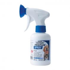 Frontline Spray is a long-lasting flea treatment. It kills about 98-100% of fleas on cats and kittens within 24 hours. One application kills and prevents fleas for up to 8 weeks in cats. Eliminating heavy flea infestation, Frontline Spray prevents flea allergy dermatitis. For paralysis tick control on cats use FRONTLINE SPRAY every 3 weeks.
