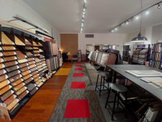 All About Floors, the largest flooring retailer in Reidsville, NC. Our extensive inventory includes carpet, hardwood, laminate, luxury vinyl, sheet vinyl/Linoleum, waterproof flooring, ceramic/porcelain tiles, mosaics, and natural stone.