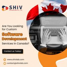 Shiv TechnoLabs delivers custom software development services throughout Canada, crafting solutions that align with your business strategy. Our team of skilled developers works closely with you to deliver projects that align with your objectives and support your growth.