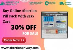 Buy online abortion pill pack and get out of unwanted pregnancy easily. Our trusted online store provides abortion pill pack kit with 24x7 support and expert care. Visit abortionprivacy and get your abortion pill package within 48hrs. Order now!

Visit Now: https://www.abortionprivacy.com/abortion-pill-pack
