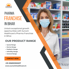 Unlock exceptional growth opportunities with Sunwin Healthcare’s Pharma Franchise in Bihar! As a leader in the pharmaceutical industry, we offer you an unbeatable chance to partner with a brand renowned for quality and innovation. Our extensive product range, competitive pricing, and dedicated support system empower you to build a thriving business. With Bihar’s expanding healthcare market, now is the perfect time to invest in a franchise that guarantees high returns. Join hands with Sunwin Healthcare and be part of a success story driven by commitment, trust, and excellence. Seize this golden opportunity to achieve financial prosperity with one of the most respected names in the pharma industry.

https://sunwinhealthcare.in/pcd-pharma-franchise-bihar/