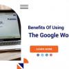 Benefits Of Using The Google Workspace
This was formerly as Google Apps was renamed at the end of Google Workspace we recommend it mainly to clients email hosting for their business.It is much more than just email. It also includes a number of apps and features that may come in handy.