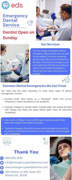 Is dental care necessary after regular business hours? Our team is accessible to assist with emergency dental care on weekends for terrible toothaches, fractured fillings, and numerous other issues that make you uncomfortable in public. Our Dentist Open on Weekends in Congers, NY offers prompt, excellent care for the efficient management of any emergency. Dial 1-888-350-1340 to make an appointment and steer clear of tooth discomfort this weekend. Our aim is to reduce your discomfort while promptly restoring your oral health.

Website: https://emergencydentalservice.com/weekend-dentist-open-saturday-sunday/congers-ny-congers-dental-arts