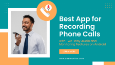 Discover the best Android apps for recording phone calls with two-way audio and advanced monitoring features. Whether for parental control or employee tracking, these apps ensure clear call quality and secure monitoring. Learn more about the top solutions in this quick guide.
