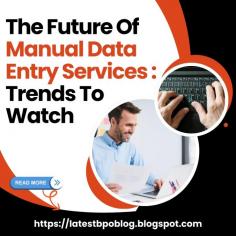 If you are having a lot of manual data entry work, this blog is for you! Keep reading to know the best upcoming trends in manual data entry services that will revolutionize how we perform data entry. Stay focused on customer engagement with high accuracy and top most quality results.

To know more - 	

https://latestbpoblog.blogspot.com/2024/09/the-future-of-manual-data-entry-services-trends-to-watch.html