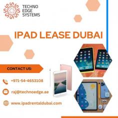 Lease an iPad for hassle-free plans in Dubai with flexible options, ideal for businesses and events. Affordable solutions available. Techno Edge Systems LLC offers the best services of iPad Lease Dubai. For more info contact us: +971-54-4653108 visit us: https://www.ipadrentaldubai.com/ipads-for-rental/