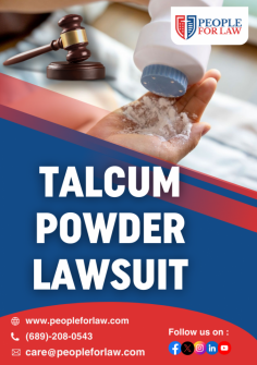 A talcum powder lawsuit involves legal claims that the use of talc-based products caused cancer, such as ovarian cancer or mesothelioma. Complainants argue that manufacturers, including Johnson & Johnson, did not disclose the potential risks associated with their products. People For Law will help the victims file a talcum powder lawsuit and fight for compensation. These lawsuits seek compensation for medical costs and damages.