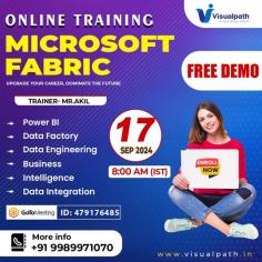 Join Now: https://meet.goto.com/479176485
Attend Online Free Demo on Microsoft Fabric by Mr.Akil.
Demo on 17th Sep @ 08.00 AM (IST)
Contact us: +91 9989971070.
Visit Blog: https://visualpathblogs.com/
Join us on WhatsApp: https://www.whatsapp.com/catalog/919989971070
Visit: https://visualpath.in/microsoft-fabric-online-training-hyderabad.html


