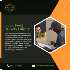 Convenient Indian Food Delivery in Calgary

Experience the convenience of our Indian food delivery service in Calgary. From aromatic curries to savory biryanis, we bring the authentic flavors of India right to your doorstep, ensuring a delightful dining experience without leaving the comfort of your home.