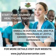 HHA Training in Holtsville

If you are looking for a good PCA training but couldn’t find one then Joyful Career Center is the best option. Joyful Career Center provides you with the best PCA training in Holtsville. We always place prime importance to the satisfaction of our clients.

Visit: https://www.joyfulcareercenter.com/
