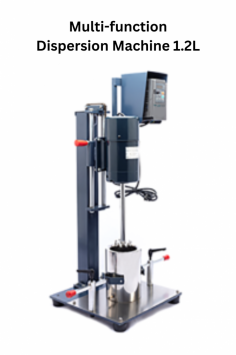 Labtron Multi-function Dispersion Machine features a 1.2L stuff jar capacity and handles volumes from 200 to 10000 mL with easy disassembly and cleaning. It offers adjustable speeds from 200 to 1000 rpm, with durable SS 304 material and a double-avoidance structure for reliable performance.