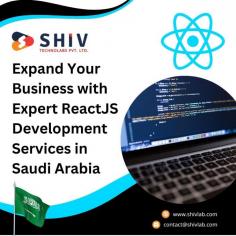 Looking for professional ReactJS development in Saudi Arabia? Shiv Technolabs offers expert services to help you build efficient, user-friendly web applications. Our experienced developers focus on delivering solutions that meet your specific business needs. Whether you're developing a new application or enhancing an existing one, our ReactJS services are designed to provide you with the best possible results. Partner with us for reliable, high-quality ReactJS development that supports your business growth.
 
Visit : https://shivlab.com/react-js-development-company-saudi-arabia/