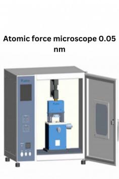 Labtron Atomic Force Microscope combines a scan head and sample stage for excellent anti-vibration performance. With 0.2 nm X/Y and 0.05 nm Z resolution, 360° scan angle, optical observation system, and CCD auto-focus via servomotor.