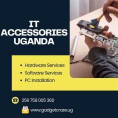 Explore high-quality IT accessories in Uganda at Gadget Craze. From cables to adapters and peripherals, find everything you need to enhance your tech experience. Shop our wide range of reliable products designed to meet your computing needs. Discover the best IT solutions for personal and professional use today!