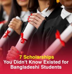 Find out 7 lesser-known scholarships for Bangladeshi students that offer financial aid for higher education, covering tuition fees, stipends, and more. Also, you can visit https://www.collegevorti.com/blog/7-scholarships-for-bangladeshi-students-you-might-not-know-about for more information.