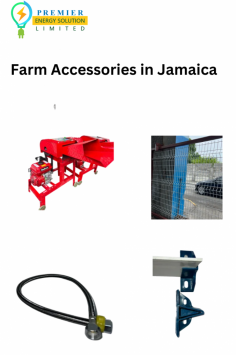 
Premier Energy Solution also offers top-quality farm accessories in Jamaica, providing essential equipment such as solar water pumps, irrigation systems, and solar-powered solutions. These farm accessories help optimize agricultural efficiency, reduce costs, and promote sustainability, making Premier Energy Solution a reliable partner for modern farming needs in Jamaica.