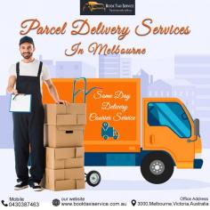  Book Taxi Service provides the best parcel service  to customers in and around Melbourne. Our goal is to serve you with most safest and fastest taxi parcel services in Melbourne.  Call us at - 0430387463.
 