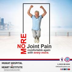 Discover lasting relief from joint pain at Mukat Hospital. Our expert orthopedic care helps you regain comfort and mobility with advanced treatments. Move freely again!

Web: https://www.mukathospital.com/orthopaedics-joints-replacement-and-traumatology/