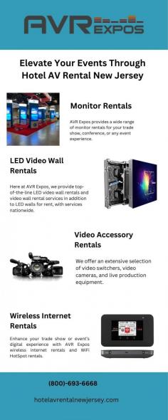 Experience the difference with AVR Expos: Top audio-visual rentals for trade shows and business events
nationwide. 