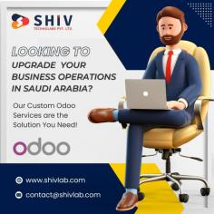 Need top Odoo customization services in Saudi Arabia? Shiv Technolabs is a trusted name in delivering customized Odoo ERP solutions that align with the specific needs of your business. Their skilled team is dedicated to helping you improve operations and achieve your business goals. Count on Shiv Technolabs for leading Odoo services in Saudi Arabia.

Visit : https://shivlab.com/odoo-development-company-saudi-arebia/