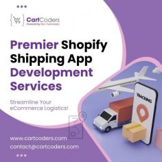 CartCoders specializes in Shopify shipping app development, offering services that include creating customized apps for tracking, shipping management, and real-time updates. Our expert team develops user-friendly interfaces and integrates advanced features to simplify your eCommerce logistics.

Whether it's managing orders or coordinating deliveries, CartCoders ensures that your shipping app is tailored to meet your specific business needs, driving efficiency and reliability in your operations.