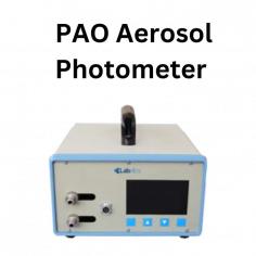 Labnics aerosol photometer ensures real-time integrity by detecting aerosol concentration upstream and downstream. It has a dynamic range up to 600 µg/L and data range from 0.0001% to 100%. Features include a solid die-cast aluminum enclosure, low energy consumption, low heat, and low light deviation.