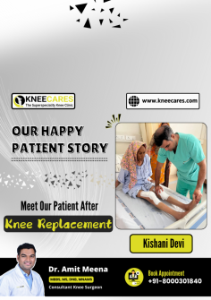 Dr. Amit Meena, a leading orthopedic surgeon, has successfully completed over 15,000 surgeries, specializing in knee replacements, arthroscopy, and advanced joint care. With a reputation for excellence and patient-centric care, Dr. Meena is trusted by thousands in the community. Visit us today to experience top-notch orthopedic solution.
