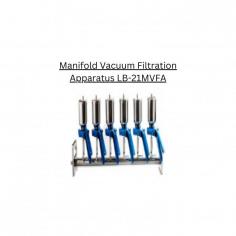 Manifold vacuum filtration apparatus LB-30MVFA is designed to filtrate six samples simultaneously. It is incorporated with separate control valves and single vacuum source for filtration. Only one vacuum pump can sustain the Multi-branch manifold filter operate together.

